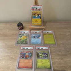Pokemon Promo 6 Slab Lot - Pikachu On the ball Lapras 7/11 Pokeball Celebrations - Image 1