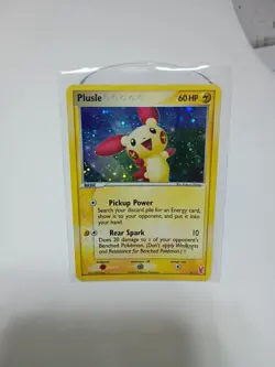 Pokemon Plusle 6/12 X Trainer Kit 2 , 2006 Holo NM - Image 1