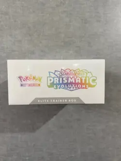 Pokemon Prismatic Evolutions Elite Trainer Box ETB | NEW | (Rip in boxes) - Image 2