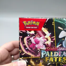 Paldean Fates Booster Bundle Pokemon Sealed Square Box Version Sealed - Image 2