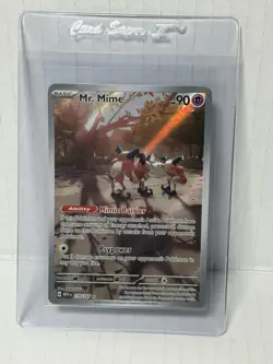 Pokemon Mr. Mime Illustration Rare 179/165 - 151 Scarlet & Violet NM PACK FRESH - Image 1