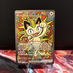 Meowth EX 121/088 Pokemon Perfect Order SIR English - Image 1