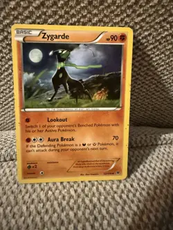 Pokemon - Zygarde 52/124 - XY Fates Collide - Uncommom - LP - Image 1