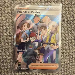 Pokemon TCG Prismatic Evolutions: Friends in Paldea Ultra Rare 137/131 - Image 1