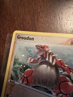 Groudon 102/101 Pokemon 2004 EX Hidden Legends-Secret Rare Holo -NM with Swirl - Image 2