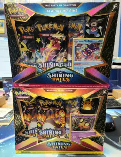 Sealed - Triple Charizard -Pokemon - Galarian Mr Mime & Dedenne Mad Party Pin - Image 1