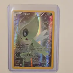 Pokemon Celebi XY111 XY Promo Holo Basic 70 HP Leech Seed English - Image 1