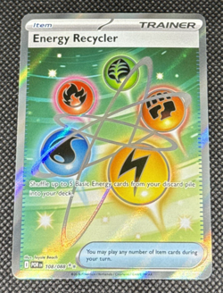 Pokemon TCG - Energy Recycler 108/088 Me03: Perfect Order Holo Full Art NM - Image 1