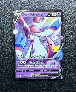 Pokemon TCG - Dark Sylveon V - SWSH134 - Black Star Promo - Celebrations *NM/M - Image 1