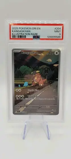 Pokemon TCG: Kangaskhan 204/182 Illustration Rare - Destined Rivals - PSA 9 MINT - Image 1