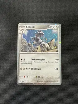Steelix 093/132 - Cosmos Holo - Perfect Order Blister Promo - Pack Fresh - Image 1