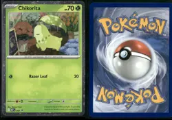 ✰ CHIKORITA MEG PROMO 69 MEGA EVOLUTION POKEMON ✰ LP - Image 1