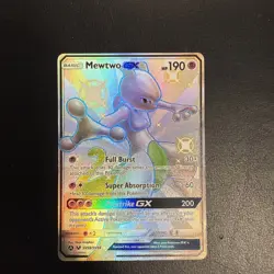 Mewtwo GX SV59/SV94 Holo Vault Hidden Fates 2019 Pokemon Sun And Moon ShinyVault - Image 1