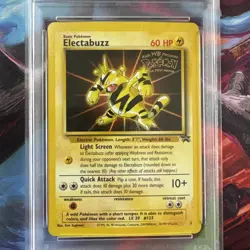 1999 POKEMON GAME MOVIE PROMO #2 ELECTABUZZ PSA 9 - Image 3