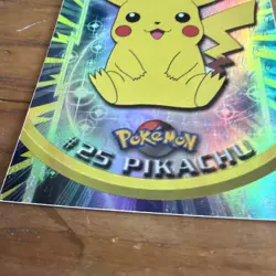 Pikachu #25 Topps Black Label TV Animation Edition Holo Pokemon TCG 1999 NM - Image 4