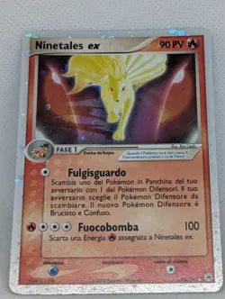 Ninetales ex 96/101 Hidden Legends Holo Rare Pokemon TCG Nintendo ITALIAN LP - Image 3