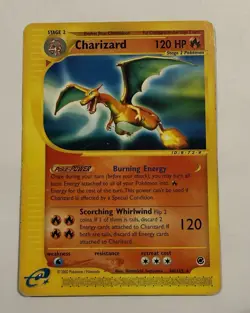 2002 Pokemon Charizard Non-Holo Rare 040/165 Expedition - Image 1