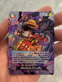 Monkey.D.Luffy ST26-005 SP SR Alt Art English NM One Piece Card - Image 1