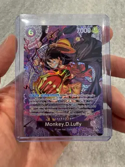 Monkey.D.Luffy ST26-005 SP SR Alt Art English NM One Piece Card - Image 3