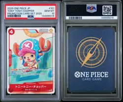 PSA 10 Japanese One Piece Tony Tony Chopper P-101 2025 McDonald’s Promo - Image 3