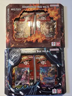 One Piece Illustration Box Vol 5 and Vol 6. Brand New Sealed - Image 1