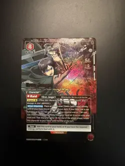 Eren Jaeger SR** UE10BT/ AOT-1-092 Union Arena TCG - Image 1