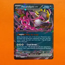 Fezandipiti EX 142/217 Ascended Heroes Pokemon Card NM ASC English Tcg - Image 2