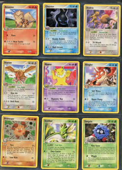 Pokemon Cards - Part Complete Non Holo Fire Red & Leaf Green Set - NM 57 Cards - Image 1