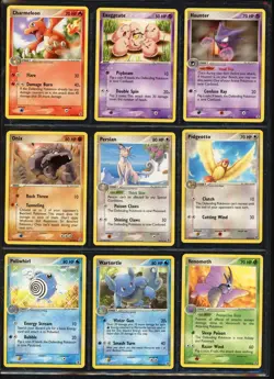 Pokemon Cards - Part Complete Non Holo Fire Red & Leaf Green Set - NM 57 Cards - Image 3