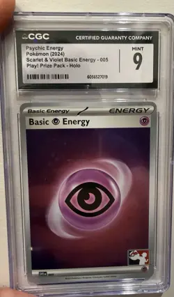 4-card Pokemon Slab Lot - Including Mr Mime, Psychic Energy play promo, Gengar - Image 4