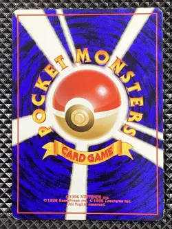 Sabrina's Gaze Old Back Banned Gym Challenge 1999 Pokemon Card Japanese - Image 2