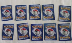 A Selection of 10 Vintage Pokemon Cards - Image 2