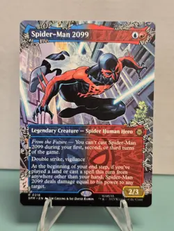Spider-Man 2099 #0216 Marvel's Spider-Man MTG Boarderless NM - Image 1