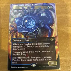 Psychic Frog - NM - Borderless - Modern Horizons 3 - MTG - Image 1