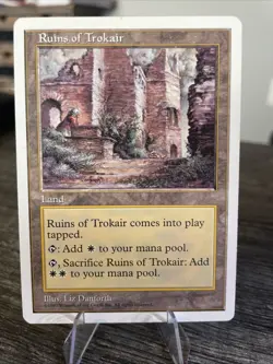 MTG Magic the Gathering 6th Edition (1997) - Ruins of Trokair - Image 1