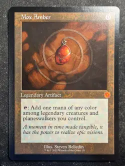 Mox Amber - Retro - The Brothers War (MTG) - Image 1