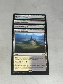 MTG - 4 x Isolated Chapel - Tarkir: Dragonstorm - Playset 4x x4 - Image 1
