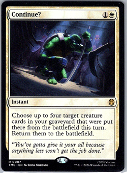 ContinueU Commander: Teenage Mutant Ninja Turtles NM MTG Non-Foil - Image 1