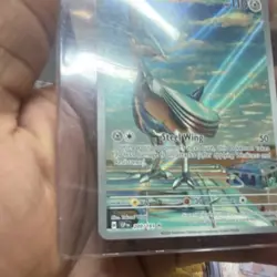 Pokemon Skarmory 209/191 Sv08 Surging Sparks Illustration Rare Holo 110HP - Image 3