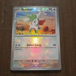 Pokemon TCG Shaymin Master Ball Pattern Holo 087/131 Prismatic Evolutions 2025 - Image 1
