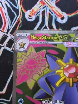 Pokemon TCG Mega Starmie ex 102/088 Full Art Ultra Rare Perfect Order NM/M - Image 3