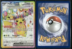 ✰ PIKACHU EX 219/191 ULTRA RARE SURGING SPARKS POKEMON ✰ NM/M - Image 1