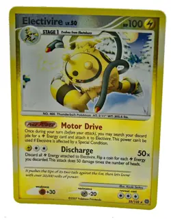 Electivire 25/132 Reverse Holo Rare Vertical Line Error Secret Wonders NM - Image 1