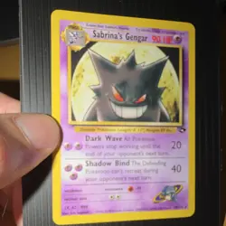 Pokemon Sabrina's Gengar Gym Challenge 29/132 Non-Holo Rare - Image 4