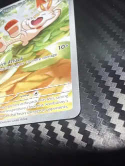 Pokemon TCG Scorbunny 225/217 IR Ascended Heroes Pack Fresh 10 Contender - Image 5
