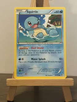 Squirtle 29/149 Common Black & White Boundaries Crossed Near Mint Pokemon - Image 1