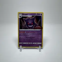 Pokemon Gengar SWSH241 Lost Origin Prerelease Holo Black Star Promo NM - Image 1