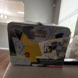 Pokemon TCG Celebrations 25th Anniversary Treasure Kit Pikachu Promo 2021 - Image 1