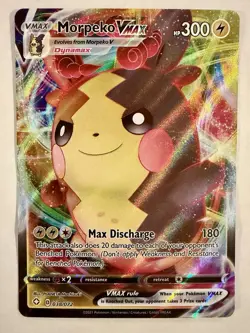 Pokemon TCG Shining Fates Morpeko Vmax 038/072 Ultra Rare Full Art Holo - Image 2