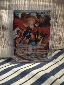 Lucy (Alternate Art) Foil OP15-002 Adventure on Kami's Island One Piece Leader - Image 1